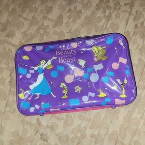 Beauty and the Beast Purple Littte Kids Suitcase